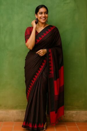 Elegant Gajji Soft Silk Saree (Modal silk)