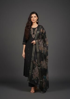 Roman Silk 3 -Piece Suit Set