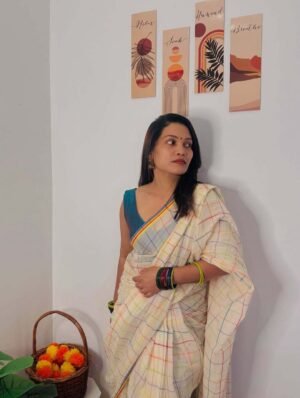 Elegant Mul-Mul Cotton Saree