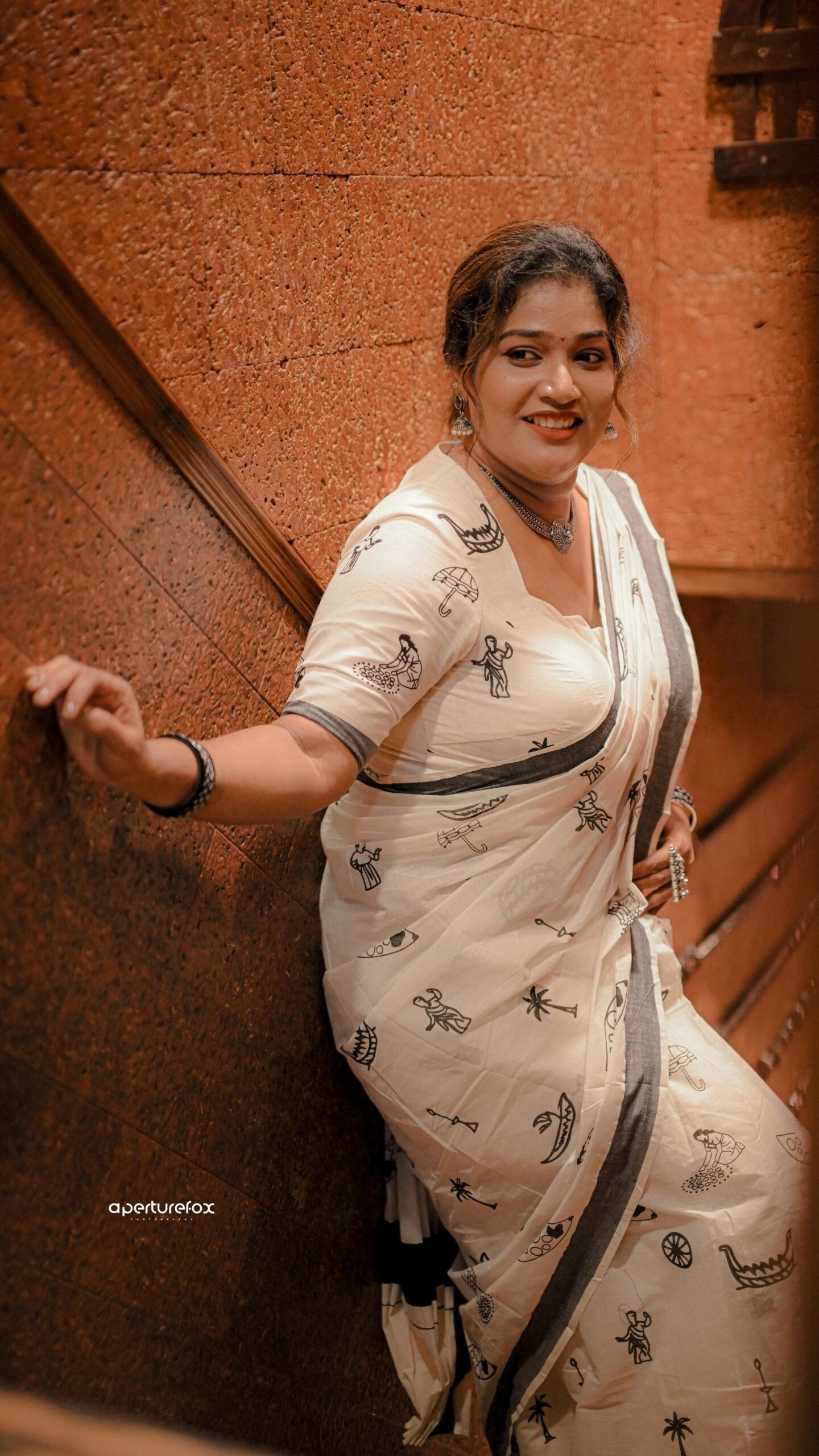 Kerala Heritage Premium Cotton Saree - Image 5