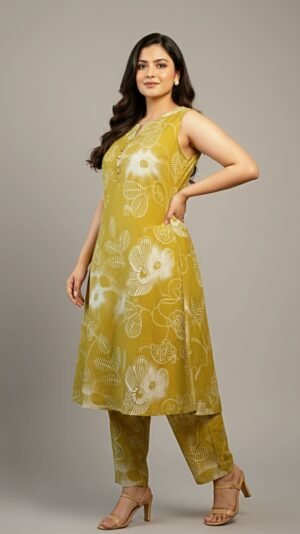 Vatican Material Printed Co-Ord Set