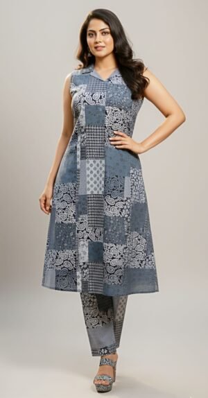 Elegant Rayon Printed Co-Ord Set