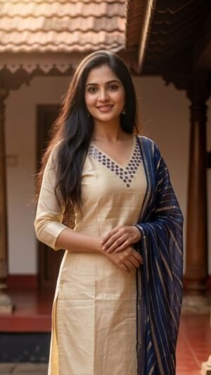 Tissue 3-Piece Set with Georgette Dupatta